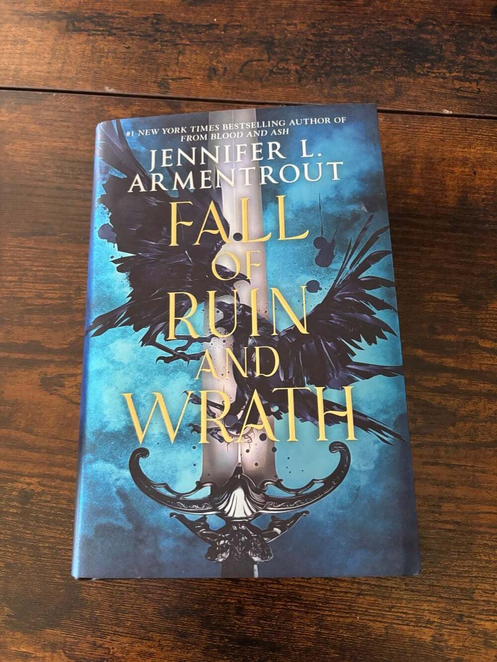 Fall of Ruin and Wrath by Jennifer L. Armentrout Hardcover First Edition